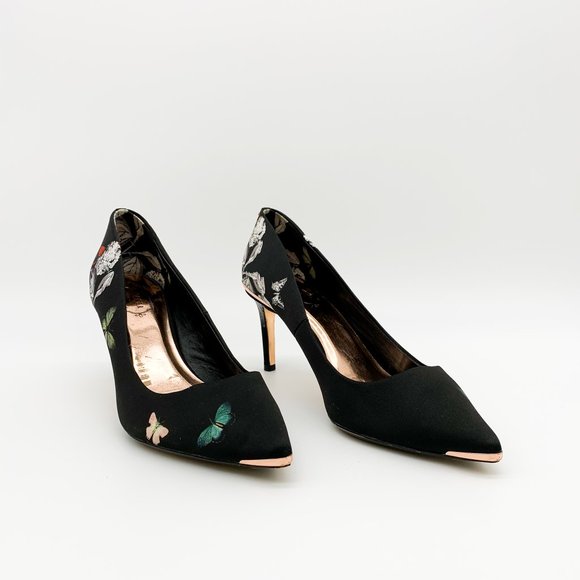 Ted Baker Wishirp Butterfly Pumps Black 